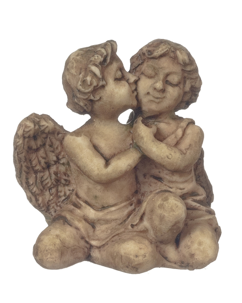 TWO CHERUBS/GRAY ANCIENT