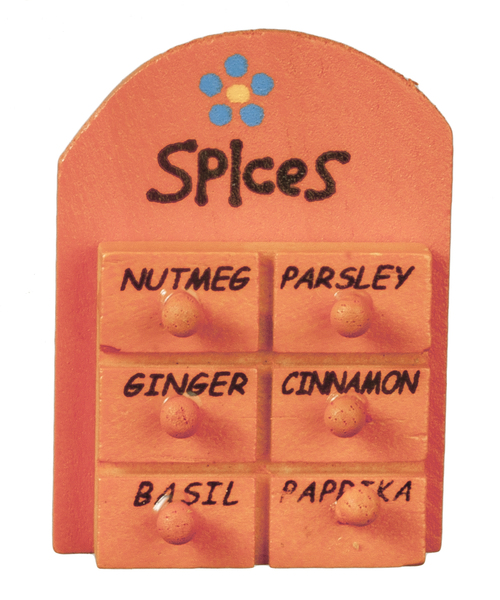 SPICE RACK/ORANGE
