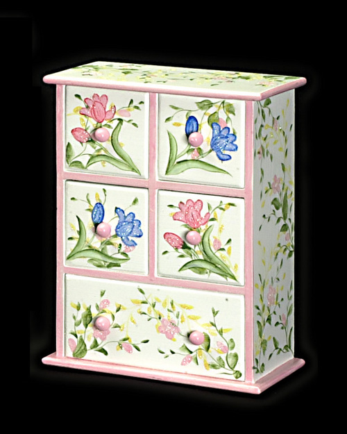 5 DRAWER GLITTER CHEST