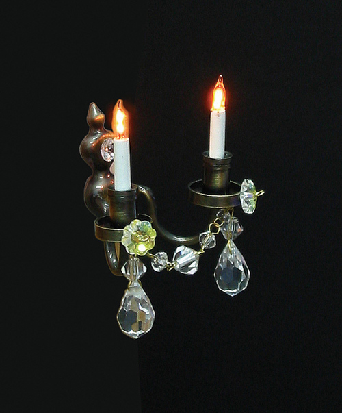 DOUBLE CANDLE WALL SCONCE