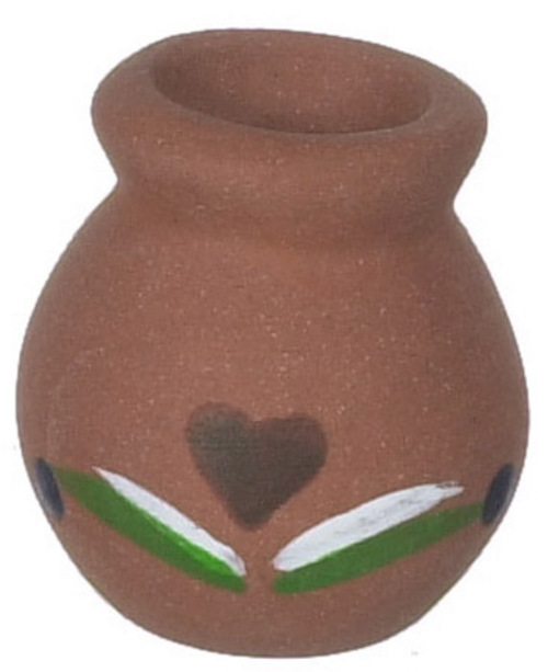 1in CLAY POT W/DECAL
