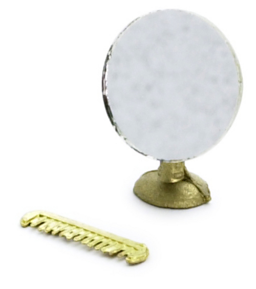 MIRROR AND COMB/2pcs