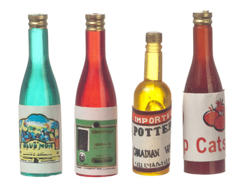 BOTTLES SET/4