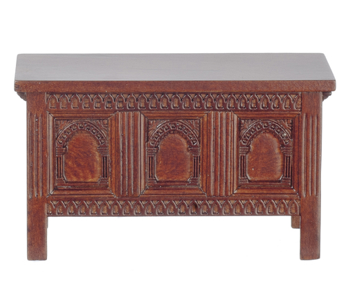 16th.C.TUDOR CHEST/WALNUT