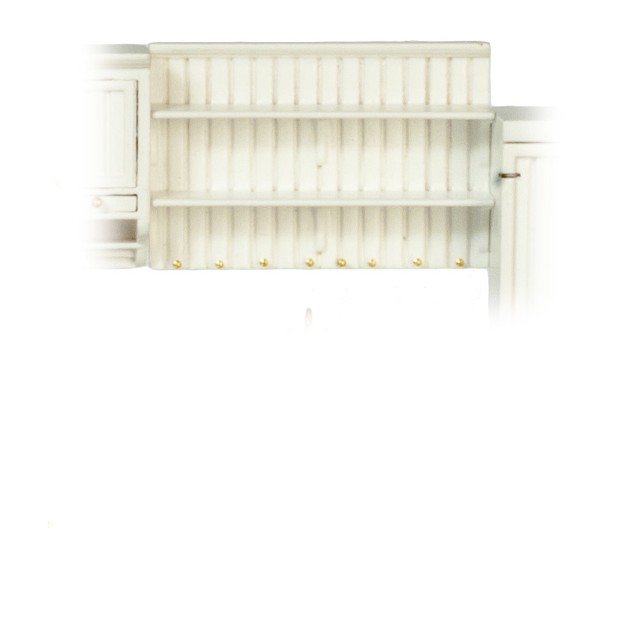 1/2in KITCHEN SHELVES/WHT