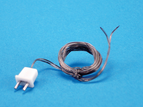 PETITE WIRED WALL PLUG/4