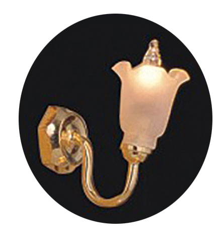 WALL SCONCE/TULIP/LED 3V
