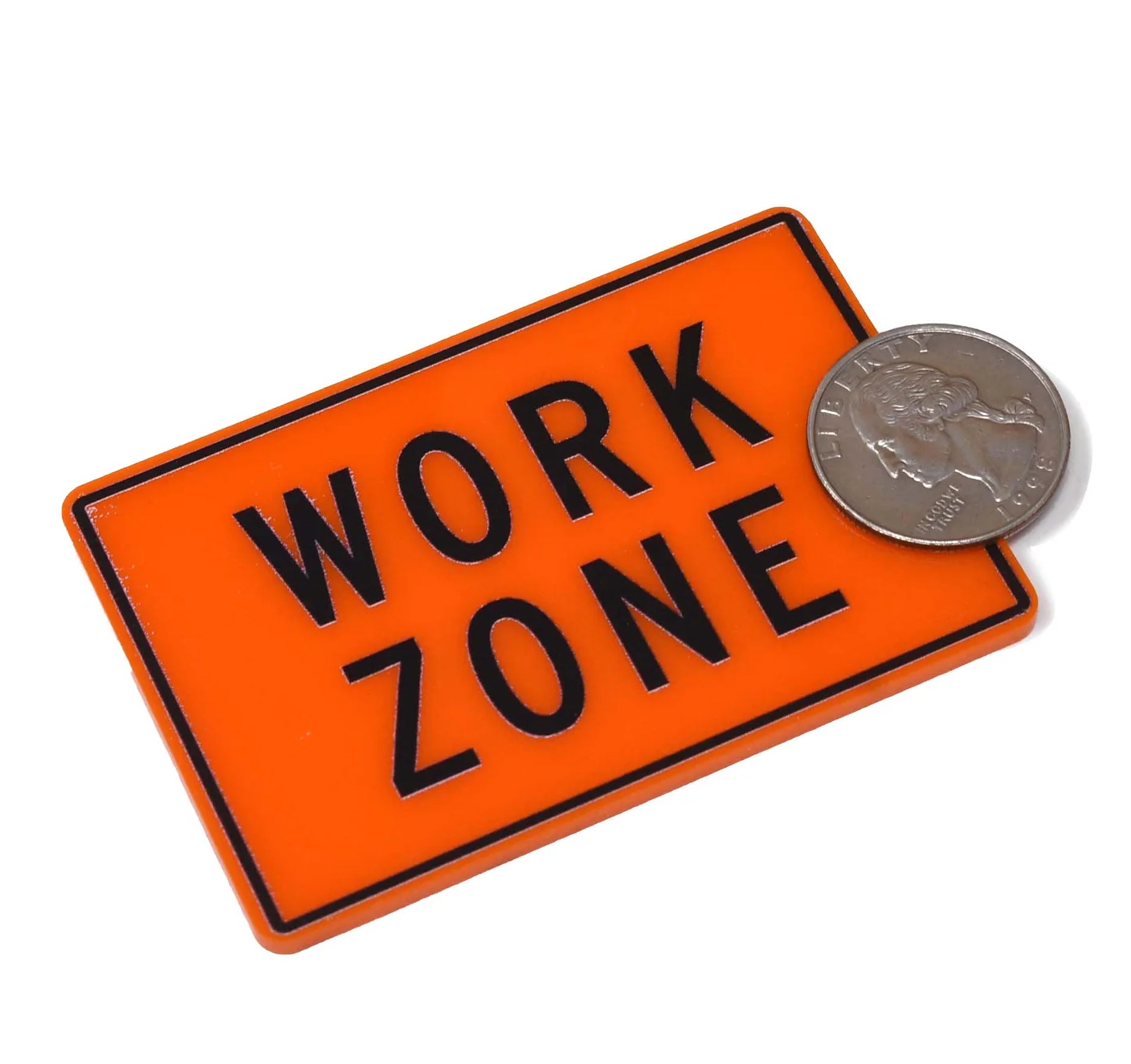 WORK ZONE ROADWORK SIGN