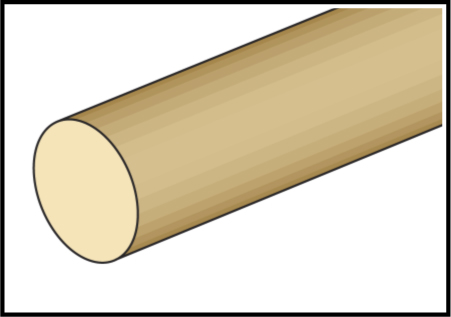 1 x 36 ROUND DOWELS