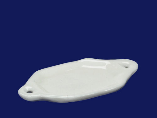 PORC.PLATTER W/HANDLE/12