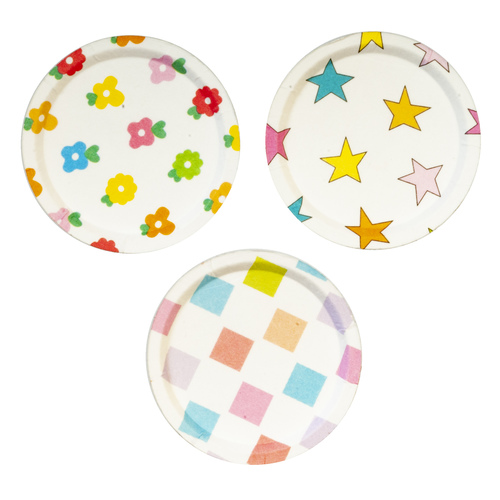 PAPER PLATES/SET OF 3