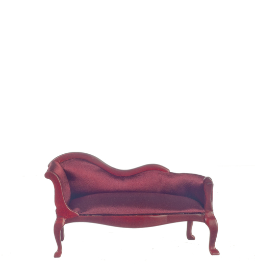 CHAISE/BURGNDY/SATIN/MAH