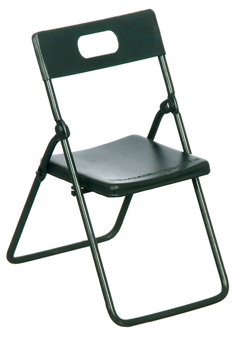 FOLDING CHAIR/BLACK