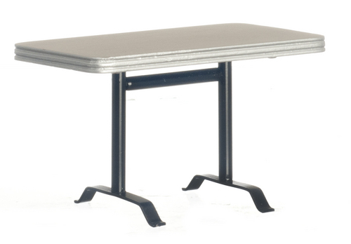 1950'S BOOTH TABLE/SILVE