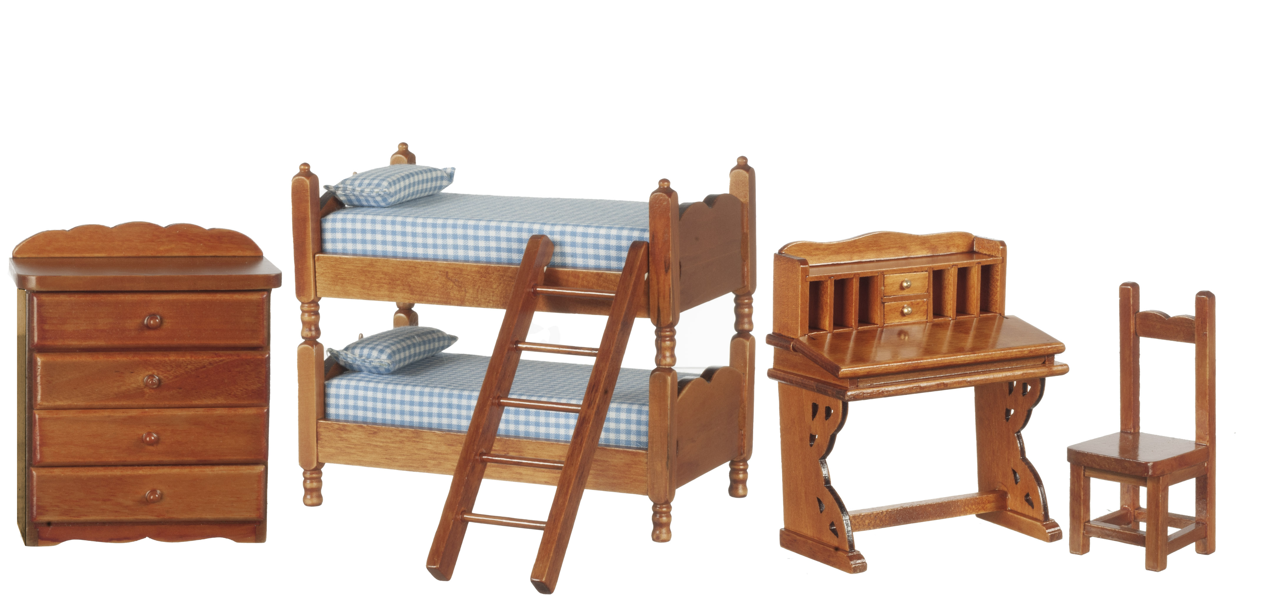 BUNKBED SET/5/WALNUT
