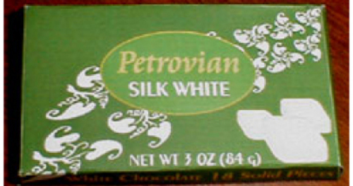 WHITE CHOCOLATE BARS