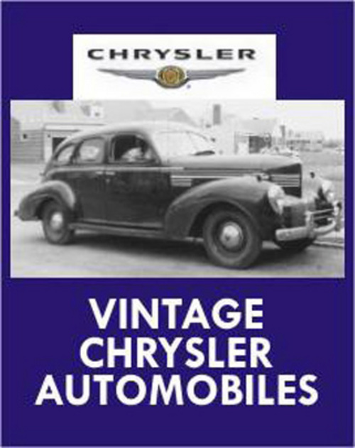 VINTAGE CHRYSLER AUTOS