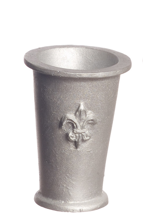 PLANT STAND/SILVER/ROUND